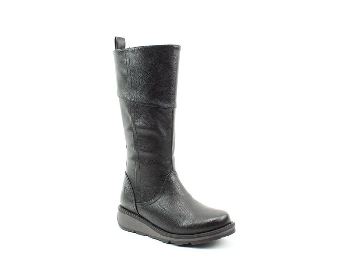 Heavenly Feet Robyn3 Black Womens Casual Comfort Boots