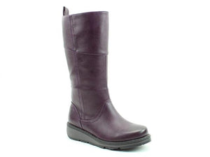 Heavenly Feet Robyn3 Purple Womens Casual Comfort Boots