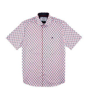 Mish Mash 2293 Baron Pale Red S/S Shirt