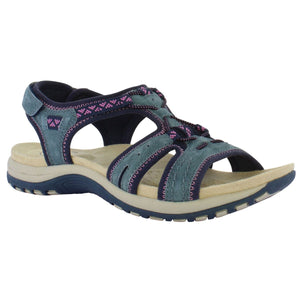 Free Spirit Fairmont Navy Women's Casual Adjustable Heel Strap Sandals