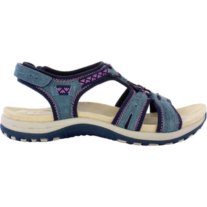 Free Spirit Fairmont Navy Women's Casual Adjustable Heel Strap Sandals