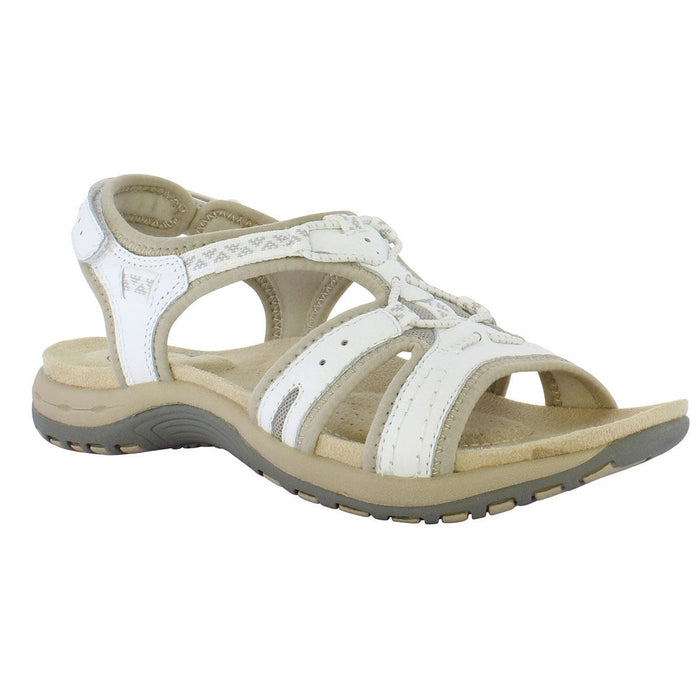 Free Spirit Fairmont White Women's Casual Adjustable Heel Strap Sandals