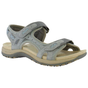 Free Spirit Frisco Smoke Women's Casual Touch Fastening Sandals