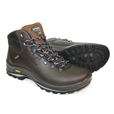 Grisport Fuse Brown Mens Walking Hiking Boots Leather Waterproof Lightweight