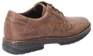 Hush Puppies Outlaw Brown Mens Casual Comfort Lace Up Leather Shoes
