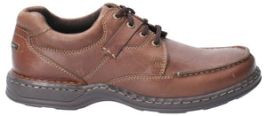 Hush Puppies Randall II Brown Mens Casual Comfort Lace Up Leather Shoes