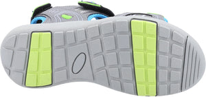 Hush Puppies Mario Grey Kids Comfort Sandal