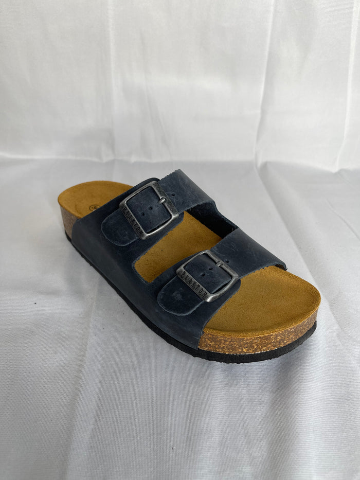 Plakton Malaga Mid 340010 Marino Leather Womens Casual Stylish Open Toe Sandals