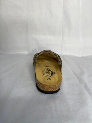 Plakton 181539 Gibraltar Light Khaki Womens Casual Comfort Enclosed Sandals