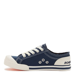 RocketDog Jazzin 8A Canvas Navy Womens Casual Comfort Trainer