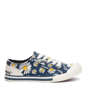 RocketDog Jazzin Homer Daisy Navy Womens Casual Comfort Trainer