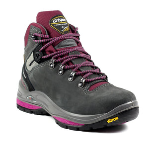 Grisport Lady Glide Grey Womens Waterproof Leather Hiking Boots