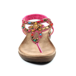 Lunar JLH320 Una Cerise Womens Comfortable Summer Sandals