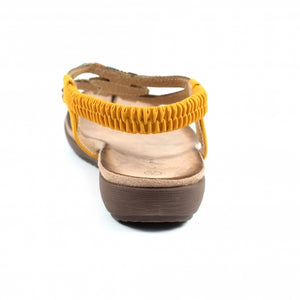 Lunar JLH320 Una Mustard Womens Comfortable Summer Sandals