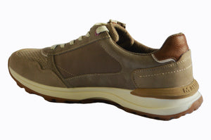 Mustang 4179-305-318 Taupe Mens Casual Comfort Trainer