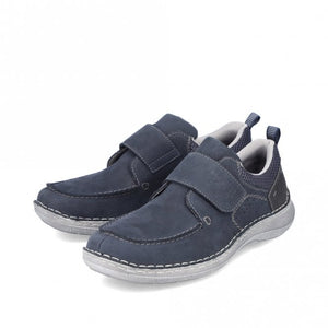 Rieker 03058-14 Blue Mens Casual Comfort Touch Fastening Shoes