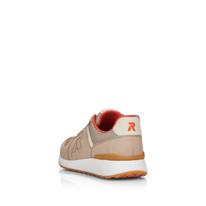 Rieker Revolution 07601-62 Beige Mens Casual Comfort Trainers