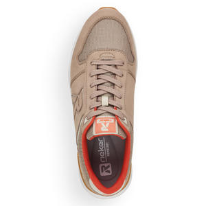 Rieker Revolution 07601-62 Beige Mens Casual Comfort Trainers