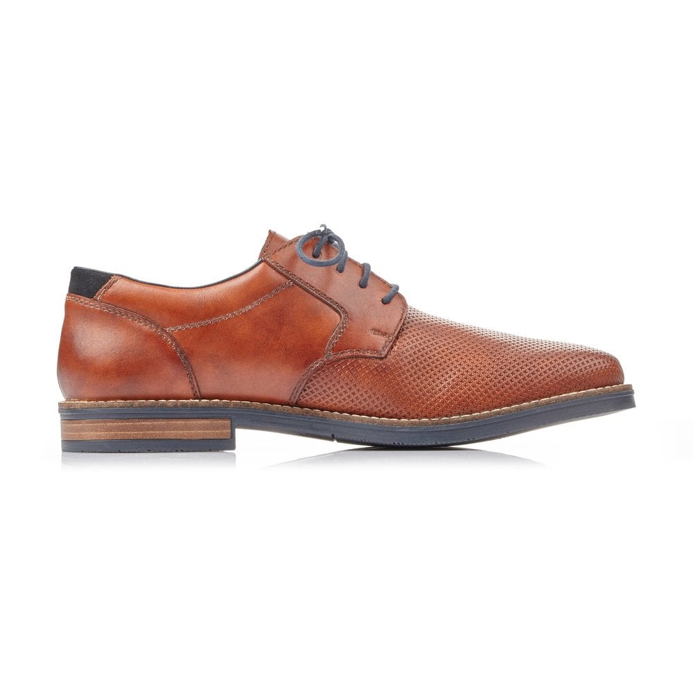 bekken Verbinding verbroken Hertellen Rieker 13511-24 Brown Mens Casual Comfort Leather Lace Up Shoes – The Shoe  Centre
