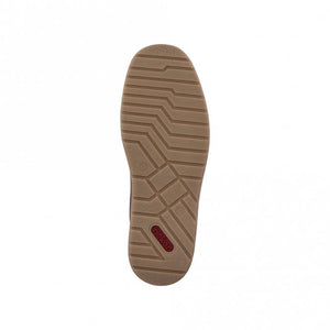 Rieker 18266-24 Brown Mens Casual Comfort Slip On Shoes
