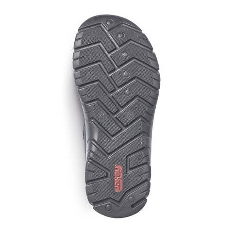 Rieker 26761-14 Navy Mens Casual Comfort Touch Fastening Sandals