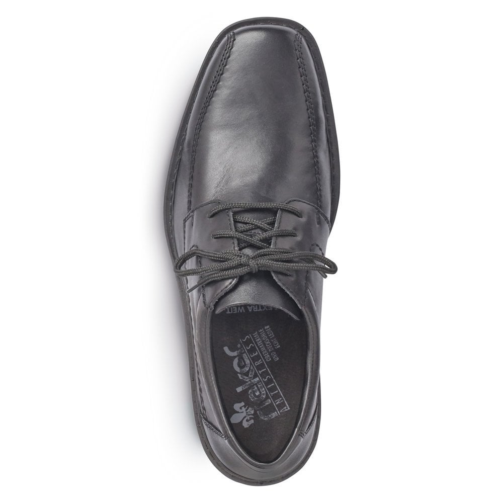 Rieker B0812-00 Black Mens Smart Lace Up Shoes – The Shoe Centre