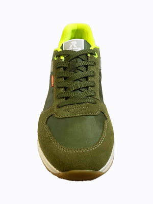 Rieker Revolution 07002-54 Olive Green Casual Comfort Trainers