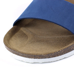 Lazy Dogz Ruby Red Multi Womens Casual Comfort Leather Slip On Sandals